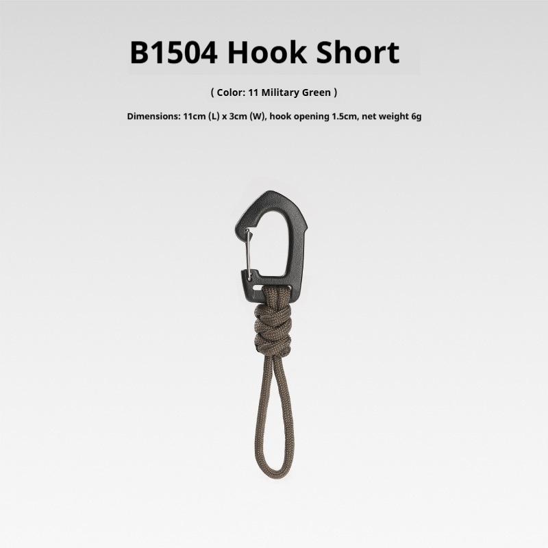 Multifunctional Triangle Carabiner 7-Core Anti-Lost Key Lanyard Wrist Hook 1.5cm Max Opening For Outdoor Camping Flashlight Keys
Multifunctional Triangle Carabiner 7-Core Anti-Lost Key Lanyard Wrist Hook 1.5cm Max Opening For Outdoor Camping Flashlight Keys