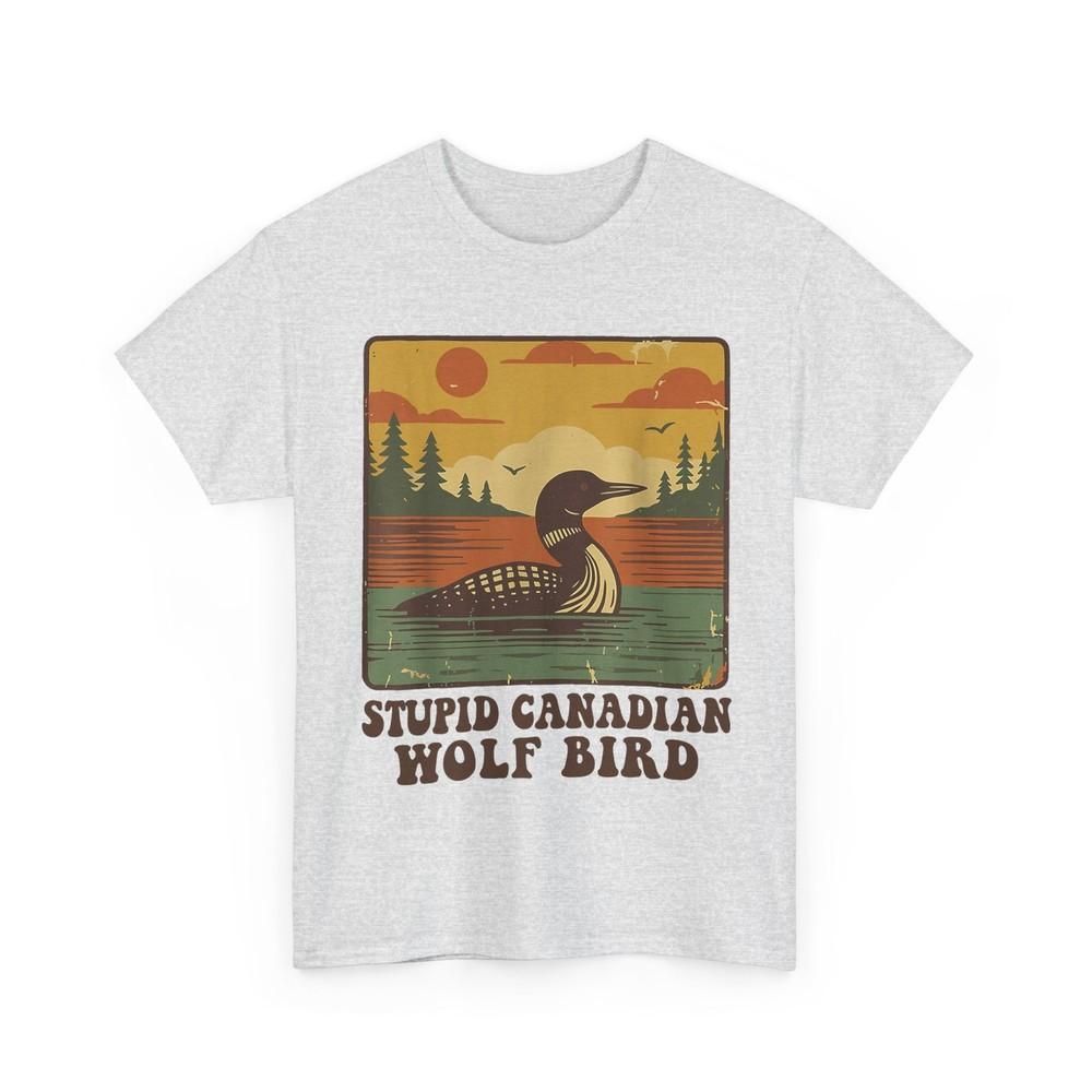 Stupid Canadian Wolf Bird Vintage Heated Hookey Rivalry TShirt Unisex T-Shirt L
Stupid Canadian Wolf Bird Vintage Heated Hookey Rivalry TShirt Unisex T-Shirt L