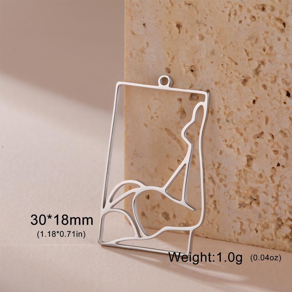 1pc Sexy Women Body Silhouette Stainless Steel Pendant for Necklace Earrings Jewelry Making Accessories
1pc Sexy Women Body Silhouette Stainless Steel Pendant for Necklace Earrings Jewelry Making Accessories