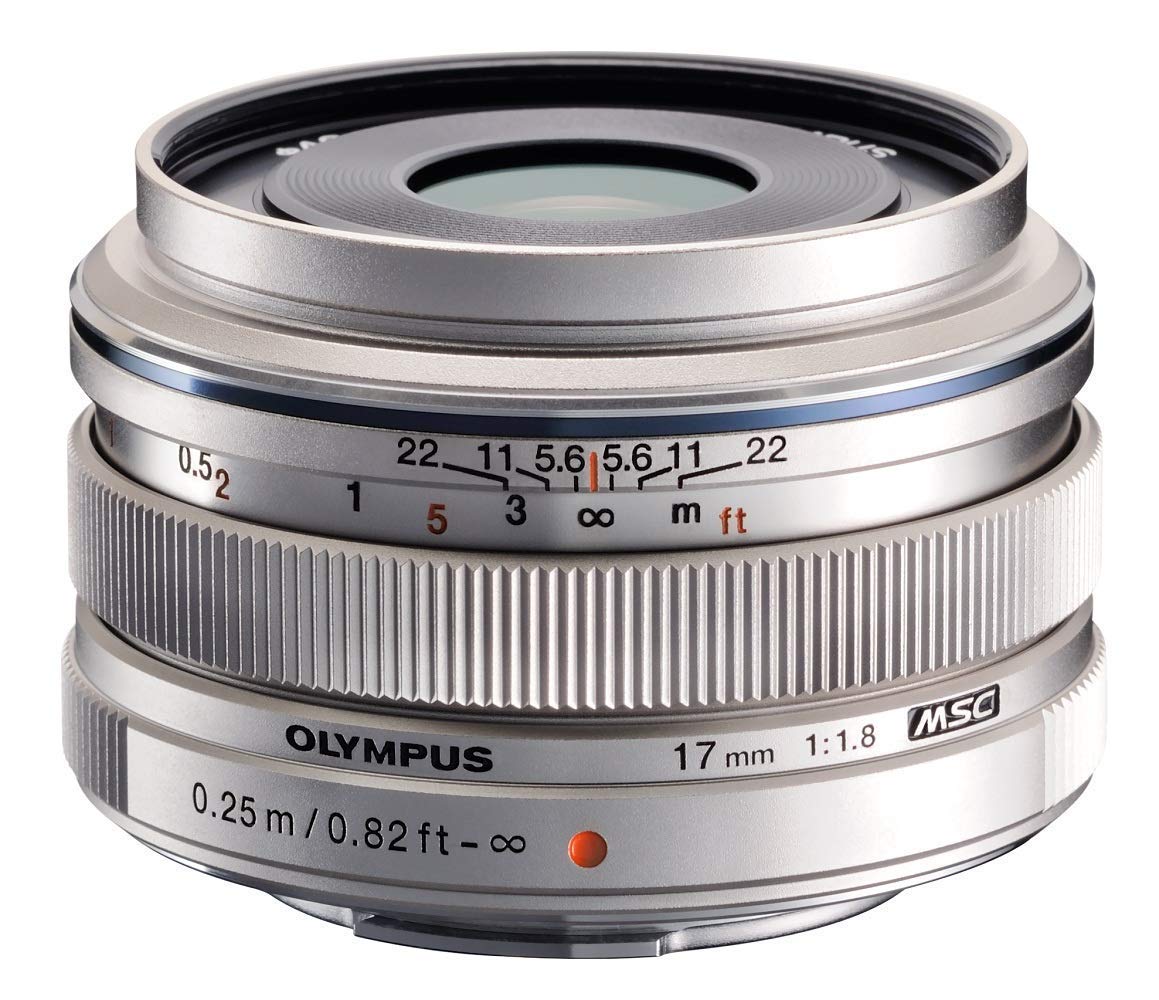 OM SYSTEM OLYMPUS M.Zuiko 17mm f1.8 (Silver) for OM SYSTEM OLYMPUS and Panasonic Micro 4/3 Cameras - International Version (No Warranty)
OM SYSTEM OLYMPUS M.Zuiko 17mm f1.8 (Silver) for OM SYSTEM OLYMPUS and Panasonic Micro 4/3 Cameras - International Version (No Warranty)