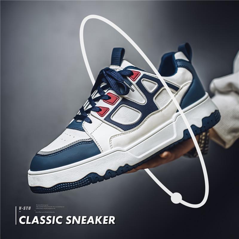 Мужская повседневная обувь Four Seasons Fashion Students, удобные кроссовки для мальчиков, трендовая обувь с мягкой подошвой и дышащими свойствами 44 синий
Мужская повседневная обувь Four Seasons Fashion Students, удобные кроссовки для мальчиков, трендовая обувь с мягкой подошвой и дышащими свойствами 44 синий