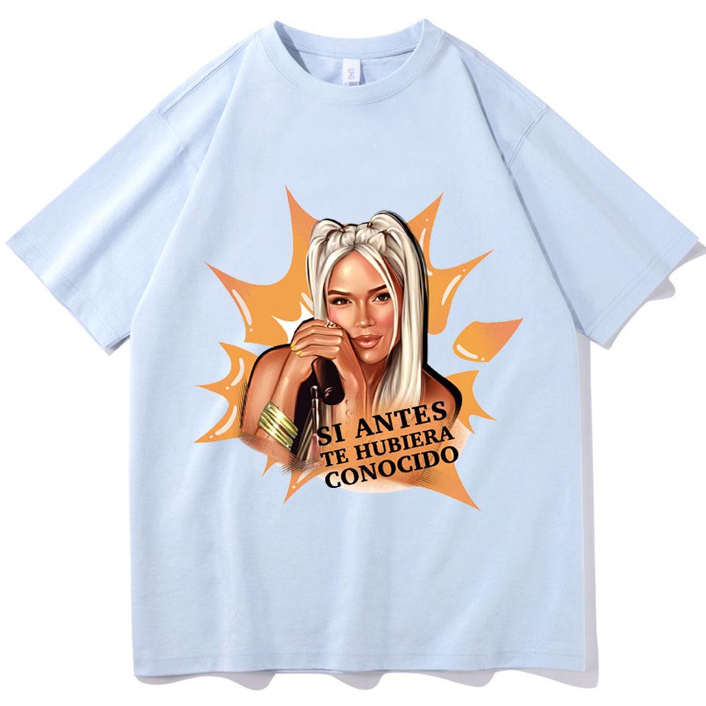 Karol G Bichota Unisexana Sera Bonito Music Singer 90s Women Streetwear Style Fashion Clothes Print Tee Top Tshirt Graphic Tshirt 3XL
Karol G Bichota Unisexana Sera Bonito Music Singer 90s Women Streetwear Style Fashion Clothes Print Tee Top Tshirt Graphic Tshirt 3XL