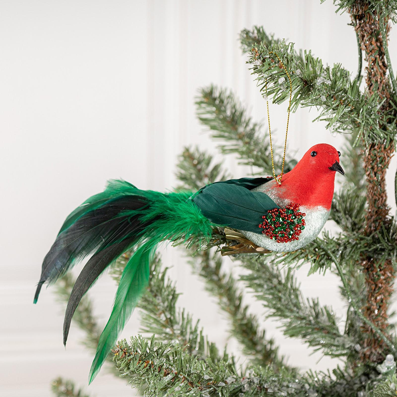 Artificial Birds Tree Decor Christmas Bird Ornaments Xmas Hanging for Holiday
Artificial Birds Tree Decor Christmas Bird Ornaments Xmas Hanging for Holiday
