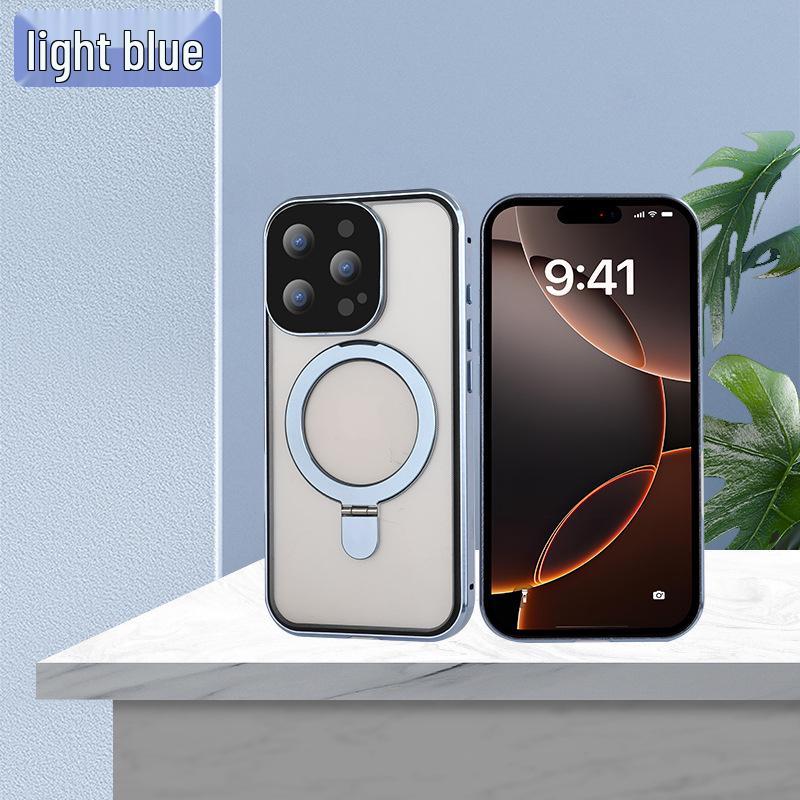 Magnetic Metal Case Holder for Apple iPhone 15 Pro - Full Coverage Custom Packaging
Magnetic Metal Case Holder for Apple iPhone 15 Pro - Full Coverage Custom Packaging