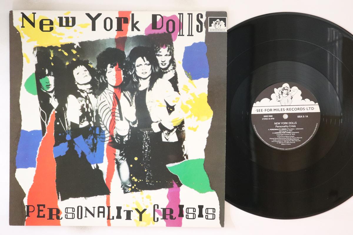 12inch Record NEW YORK DOLLS - Personality Crisis SEA3 SEE FOR MILES 1990 UK Rock Used
12inch Record NEW YORK DOLLS - Personality Crisis SEA3 SEE FOR MILES 1990 UK Rock Used