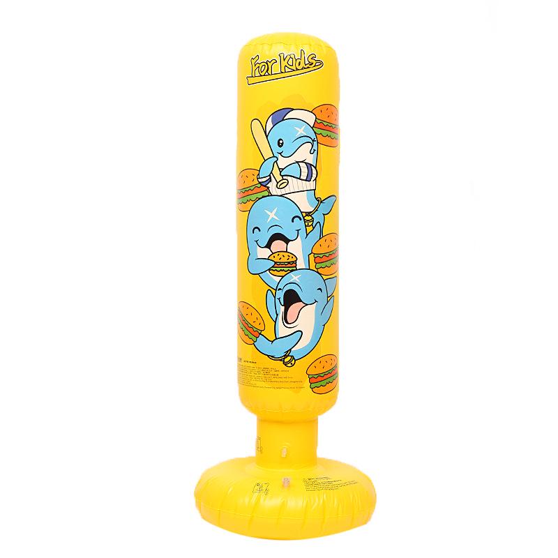 Children s Thickened Inflatable Punching Bag - Vertical Boxing Column and Stress Relief Tumbler Sandbag. 120x25cm with Pump
Children s Thickened Inflatable Punching Bag - Vertical Boxing Column and Stress Relief Tumbler Sandbag. 120x25cm with Pump
