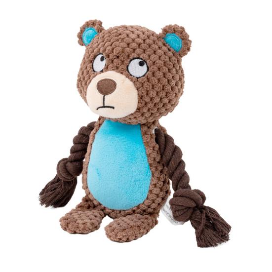 Плюшева іграшка-гризун для собак, пищалка, м які плюшеві тварини з мотузковими лапами, іграшка для прорізування зубів у цуценят, для агресивних гризунів Bear
Плюшева іграшка-гризун для собак, пищалка, м які плюшеві тварини з мотузковими лапами, іграшка для прорізування зубів у цуценят, для агресивних гризунів Bear