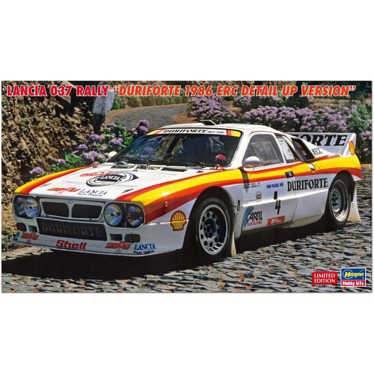 Hasegawa Scale Lancia 037 Rally Durifolte 1986 ERC Version Plastic Model Kit 20775 1/24 Detail-Up (Car)
Hasegawa Scale Lancia 037 Rally Durifolte 1986 ERC Version Plastic Model Kit 20775 1/24 Detail-Up (Car)