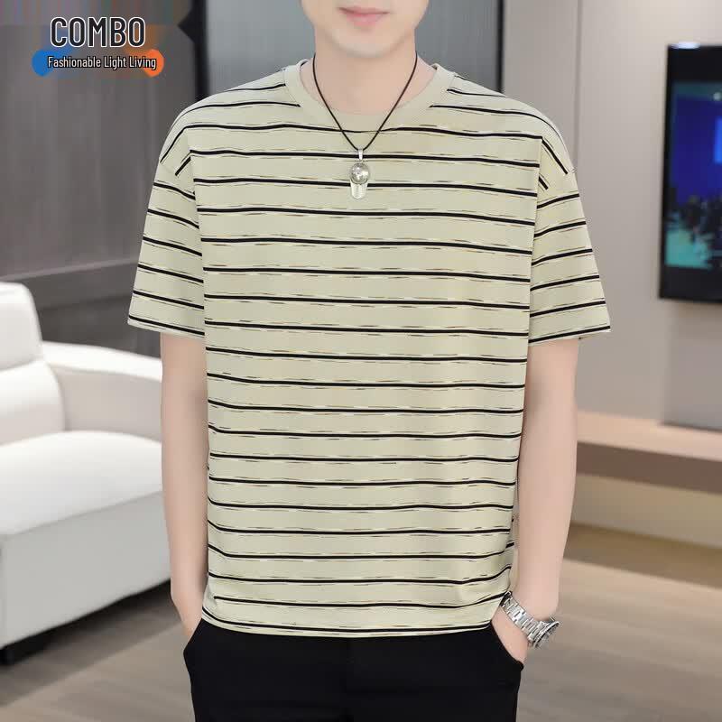 Men s Striped Cooling Stretch Short Sleeve T-Shirt 4XL
Men s Striped Cooling Stretch Short Sleeve T-Shirt 4XL