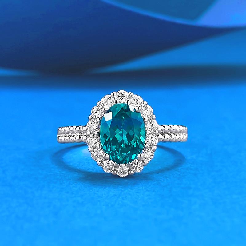 Xiancan S925 Sterling Silver Ring with 1.5 Carat Paraiba Greenish Undertone for Women s Daily Wear Size 7
Xiancan S925 Sterling Silver Ring with 1.5 Carat Paraiba Greenish Undertone for Women s Daily Wear Size 7