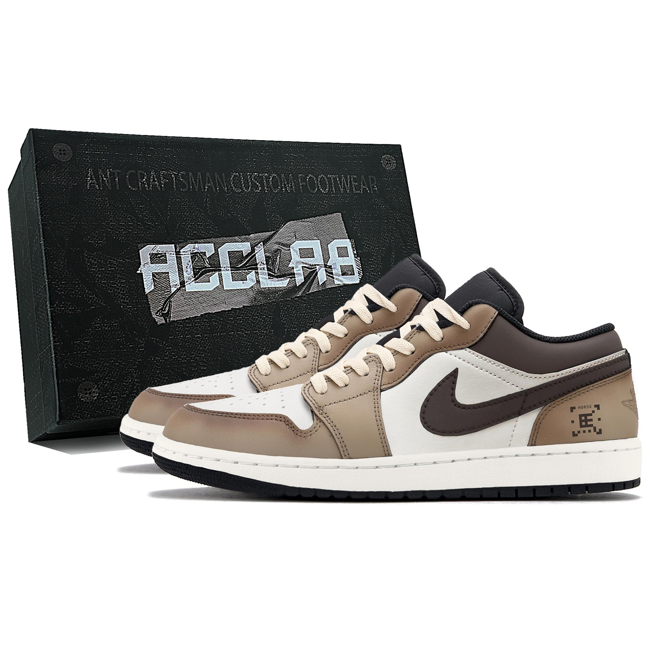 Jordan Air Jordan 1 Abrasion Resistant Low top Vintage Basketball Shoes Men s Black White Brown 553558-040(Team1439--) 43
Jordan Air Jordan 1 Abrasion Resistant Low top Vintage Basketball Shoes Men s Black White Brown 553558-040(Team1439--) 43