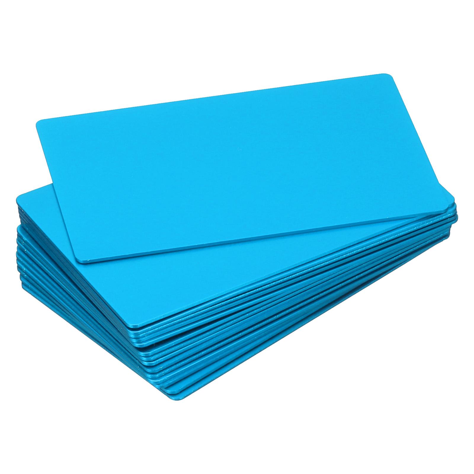 5/10/15Pcs 86x54x1mm Metal Business Cards Blank Laser Engraving Card Anodized Aluminium for Office Customer DIY Gift Plate Cards (Light Blue,5Pcs) світло-синій колір
5/10/15Pcs 86x54x1mm Metal Business Cards Blank Laser Engraving Card Anodized Aluminium for Office Customer DIY Gift Plate Cards (Light Blue,5Pcs) світло-синій колір