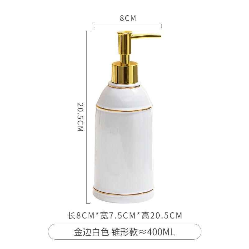 Ceramic Hand Sanitizer Bottle Nordic Press Soap Dispenser Bathroom Accessories Shower Gel Shampoo Moisture Bottle Home Decor New
Ceramic Hand Sanitizer Bottle Nordic Press Soap Dispenser Bathroom Accessories Shower Gel Shampoo Moisture Bottle Home Decor New