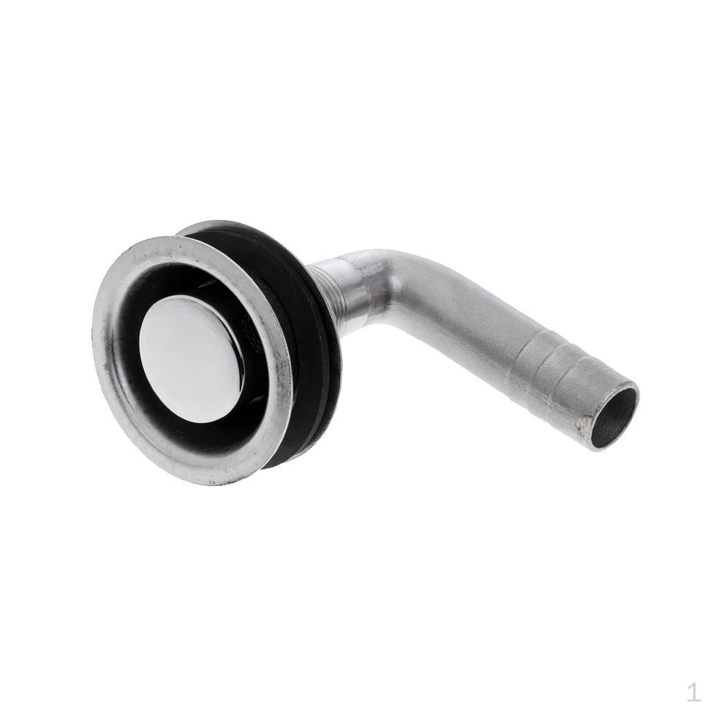5/8 Marine Boat Fuel Breather Gas Tank Vent Stainless Steel Flush Mount 90 Degree
5/8 Marine Boat Fuel Breather Gas Tank Vent Stainless Steel Flush Mount 90 Degree