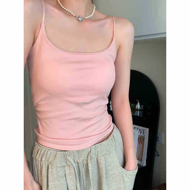 Popular Sweet & Spicy Pleated Spaghetti Strap Tank Top with Chest Pads – Slimming Short Top One Size рожевий
Popular Sweet & Spicy Pleated Spaghetti Strap Tank Top with Chest Pads – Slimming Short Top One Size рожевий