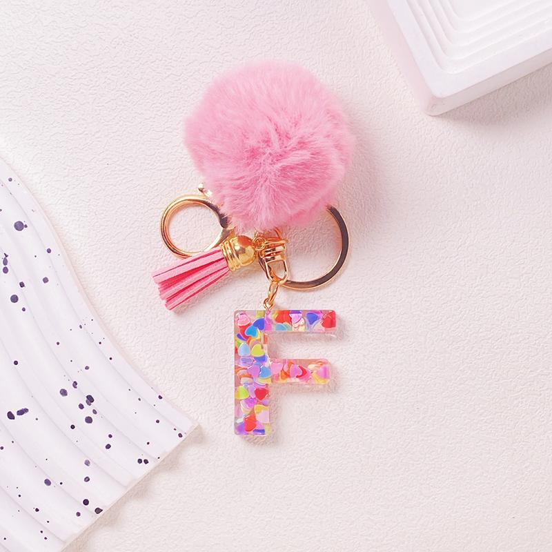 1PC Keyring Colourful A-Z Gift Tassel Key Accessory Alloy Fluffy Keychain Initial Pendant For Bags Backpacks Glitter F розовый
1PC Keyring Colourful A-Z Gift Tassel Key Accessory Alloy Fluffy Keychain Initial Pendant For Bags Backpacks Glitter F розовый