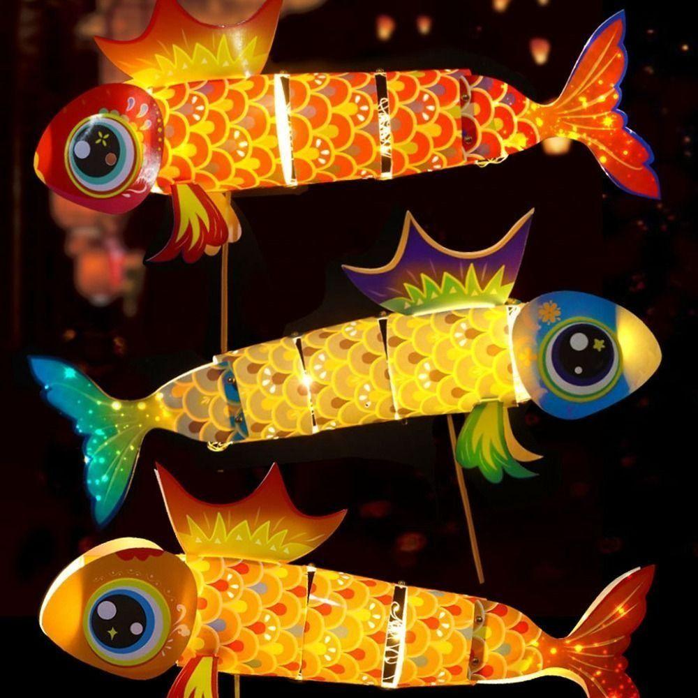 Handmade Goldfish Lantern Lamp LED Light DIY Lantern Materials Koi Carp Lantern Photography Props Style 2
Handmade Goldfish Lantern Lamp LED Light DIY Lantern Materials Koi Carp Lantern Photography Props Style 2