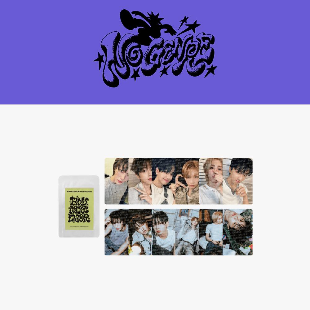 2nd Pre-order BOYNEXTDOOR 4th EP No Genre Official MD Random Trading Card Set Random 1 pack
2nd Pre-order BOYNEXTDOOR 4th EP No Genre Official MD Random Trading Card Set Random 1 pack