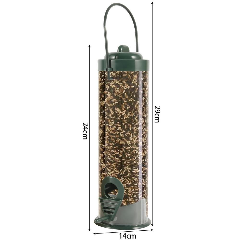 3PCS Wild Bird Feeder House Transparent Hanging Bird FeederGarden Patio Yard Feeding Station Pet Bird Supplies Seed Dispenser
3PCS Wild Bird Feeder House Transparent Hanging Bird FeederGarden Patio Yard Feeding Station Pet Bird Supplies Seed Dispenser
