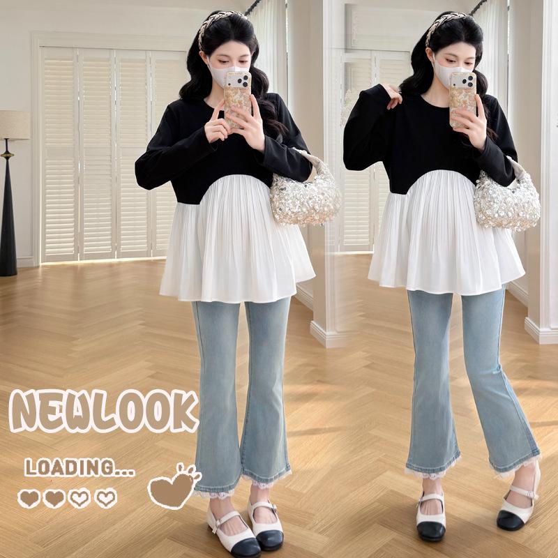 Maternity Patchwork Two-in-One Slimming Top for Spring/Autumn 2026 XL
Maternity Patchwork Two-in-One Slimming Top for Spring/Autumn 2026 XL