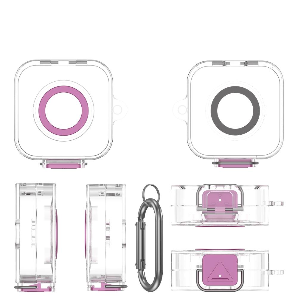 TPU Transparent Clear Case Cover For Oura Ring Gen4 Smart Ring Charger Protective Case Shockproof Dustproof фіолетовий
TPU Transparent Clear Case Cover For Oura Ring Gen4 Smart Ring Charger Protective Case Shockproof Dustproof фіолетовий