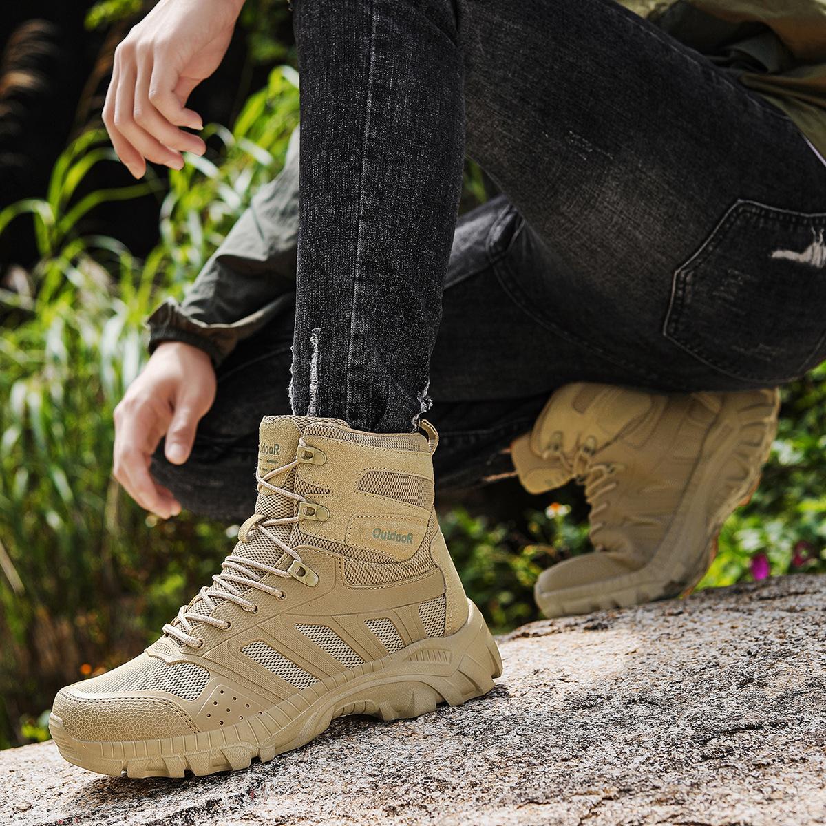 2025 new large size men s tactical boots combat training shoes mountaineering outdoor sports hiking boots men 39
2025 new large size men s tactical boots combat training shoes mountaineering outdoor sports hiking boots men 39