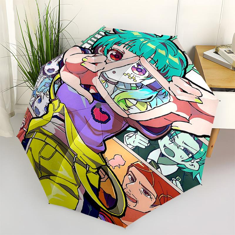 1pc Outdoor Umbrella with Anime Character Print - Automatic Opening/Closing, Portable 3-Fold Design, 8-Rib Iron Frame - Perfect Gift for Fans, Tr
1pc Outdoor Umbrella with Anime Character Print - Automatic Opening/Closing, Portable 3-Fold Design, 8-Rib Iron Frame - Perfect Gift for Fans, Tr