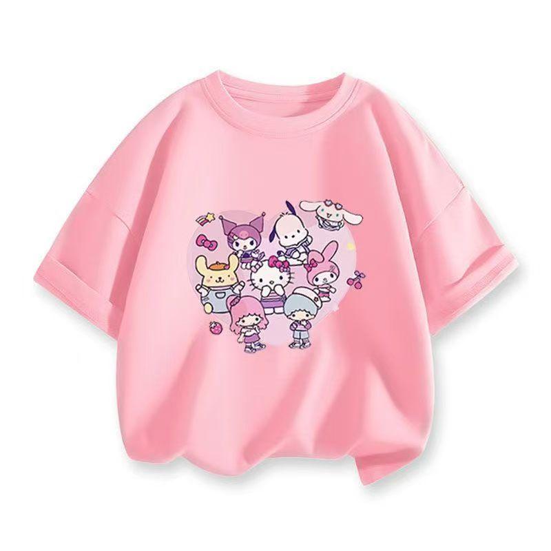 Sanrios 2026 Summer New Design My Melody Graffiti Cartoon Print Pure Cotton Breathable Childrens ShortSleeved TShirt S
Sanrios 2026 Summer New Design My Melody Graffiti Cartoon Print Pure Cotton Breathable Childrens ShortSleeved TShirt S