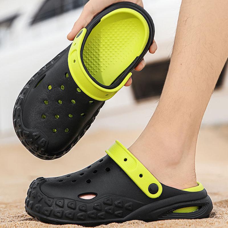 Sandals Man Slip-resistant Indoor Slippers for Men Hole House Walk Around Home Shoes Mascullino Designer Luxury Casual Elegant 44-45
Sandals Man Slip-resistant Indoor Slippers for Men Hole House Walk Around Home Shoes Mascullino Designer Luxury Casual Elegant 44-45