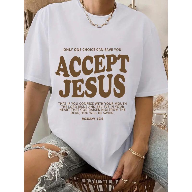 Women s Casual Round - Neck Short - Sleeve T - Shirt. Colorful print and a Bible verse on pure cotton. Machine washable. Ideal for spring and summer 4XL білий
Women s Casual Round - Neck Short - Sleeve T - Shirt. Colorful print and a Bible verse on pure cotton. Machine washable. Ideal for spring and summer 4XL білий
