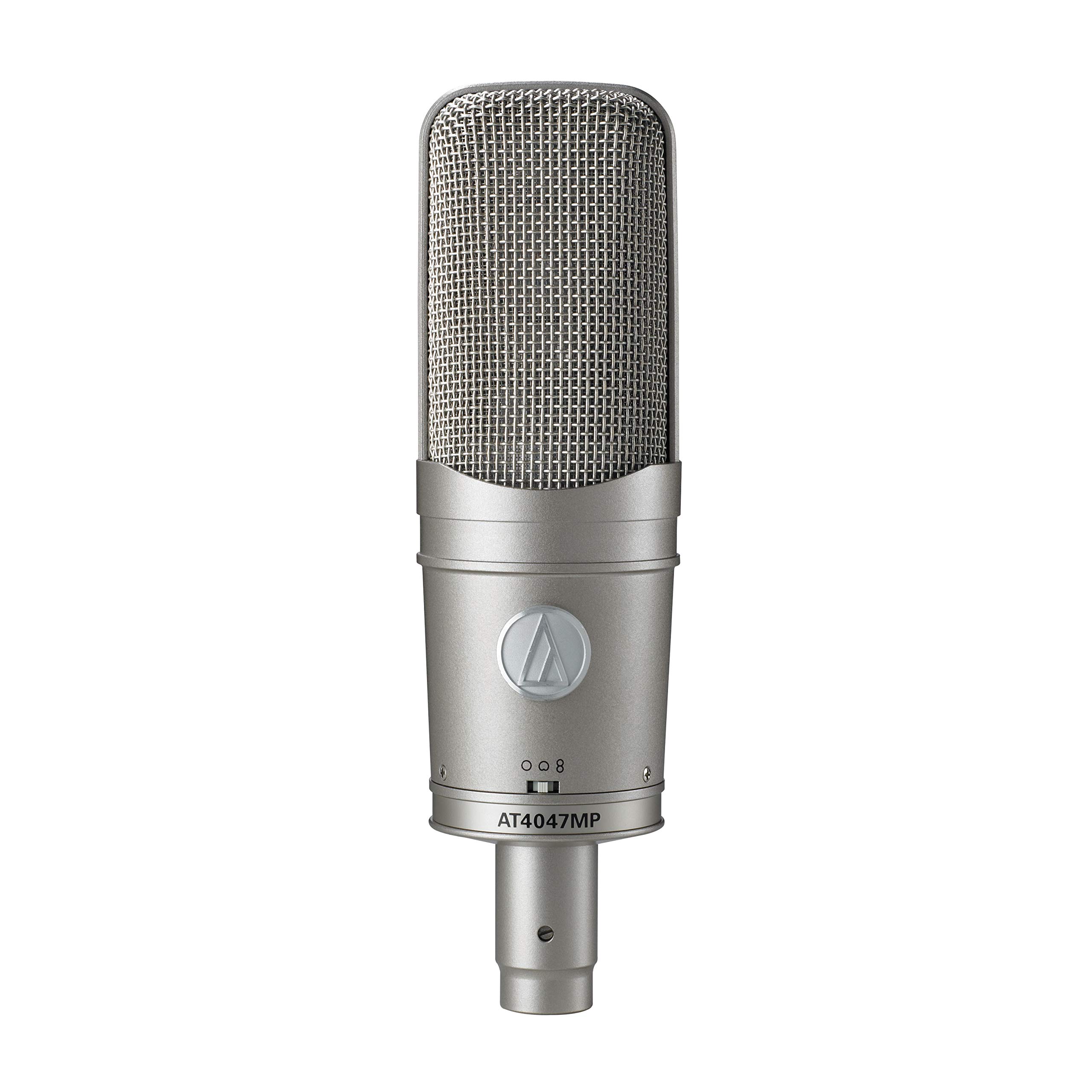 Condenser Microphone AT4047MP 1 inch large diameter dual diaphragm DC bias omnidirectional switchable 80Hz filter switch 10dB pad switch Dedicated срібний
Condenser Microphone AT4047MP 1 inch large diameter dual diaphragm DC bias omnidirectional switchable 80Hz filter switch 10dB pad switch Dedicated срібний