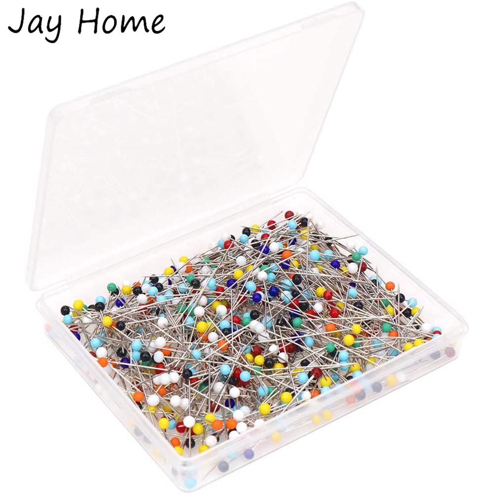500Pcs Glass Head Straight Pins 38mm Multicolor Sewing Pins Dressmaking Pins for Fabric Quilting Jewelry DIY Crafts Decoration
500Pcs Glass Head Straight Pins 38mm Multicolor Sewing Pins Dressmaking Pins for Fabric Quilting Jewelry DIY Crafts Decoration