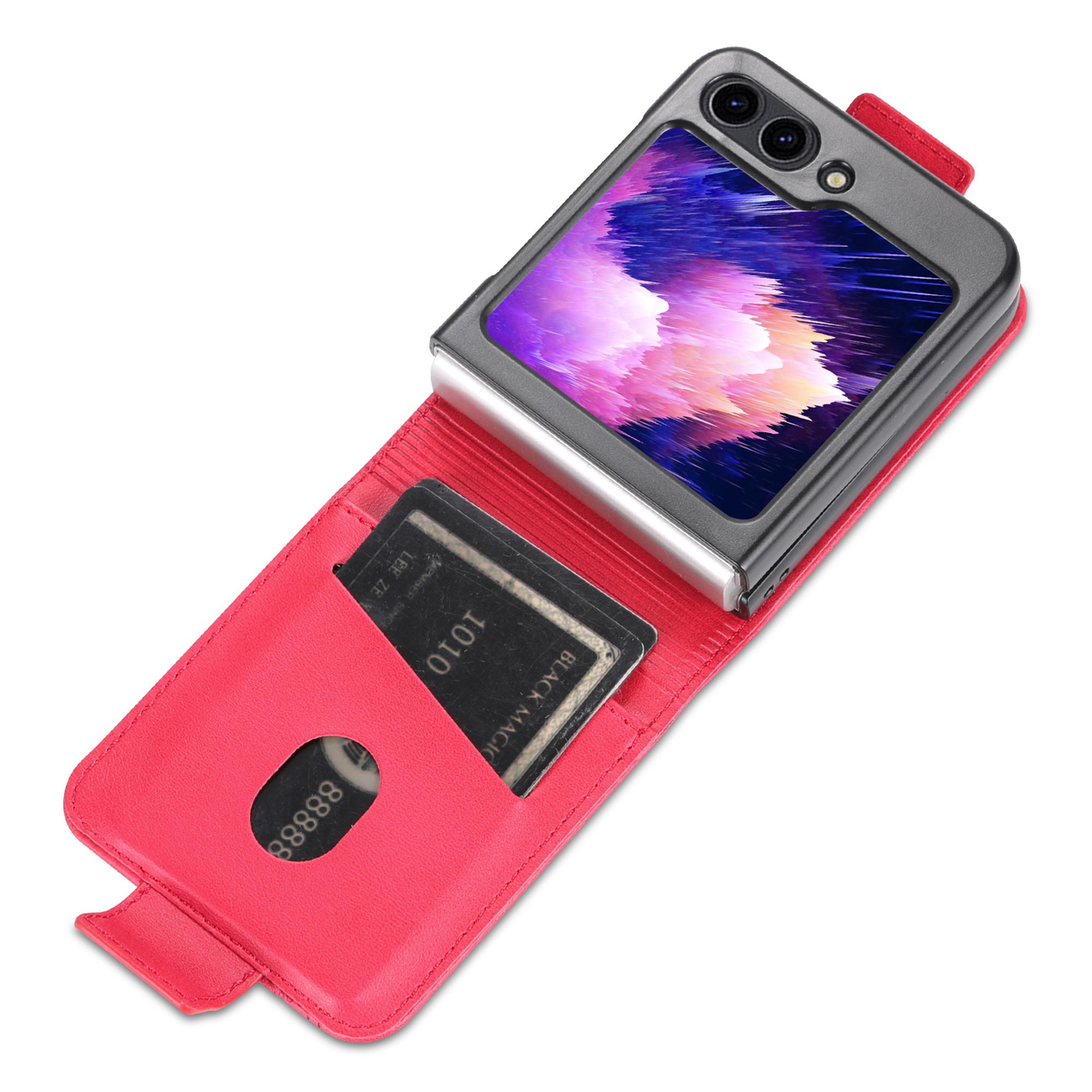 AZNS For Samsung Galaxy Z Flip6 5G Case Card Holder PU Leather Phone Cover Cowhide Texture Red
AZNS For Samsung Galaxy Z Flip6 5G Case Card Holder PU Leather Phone Cover Cowhide Texture Red