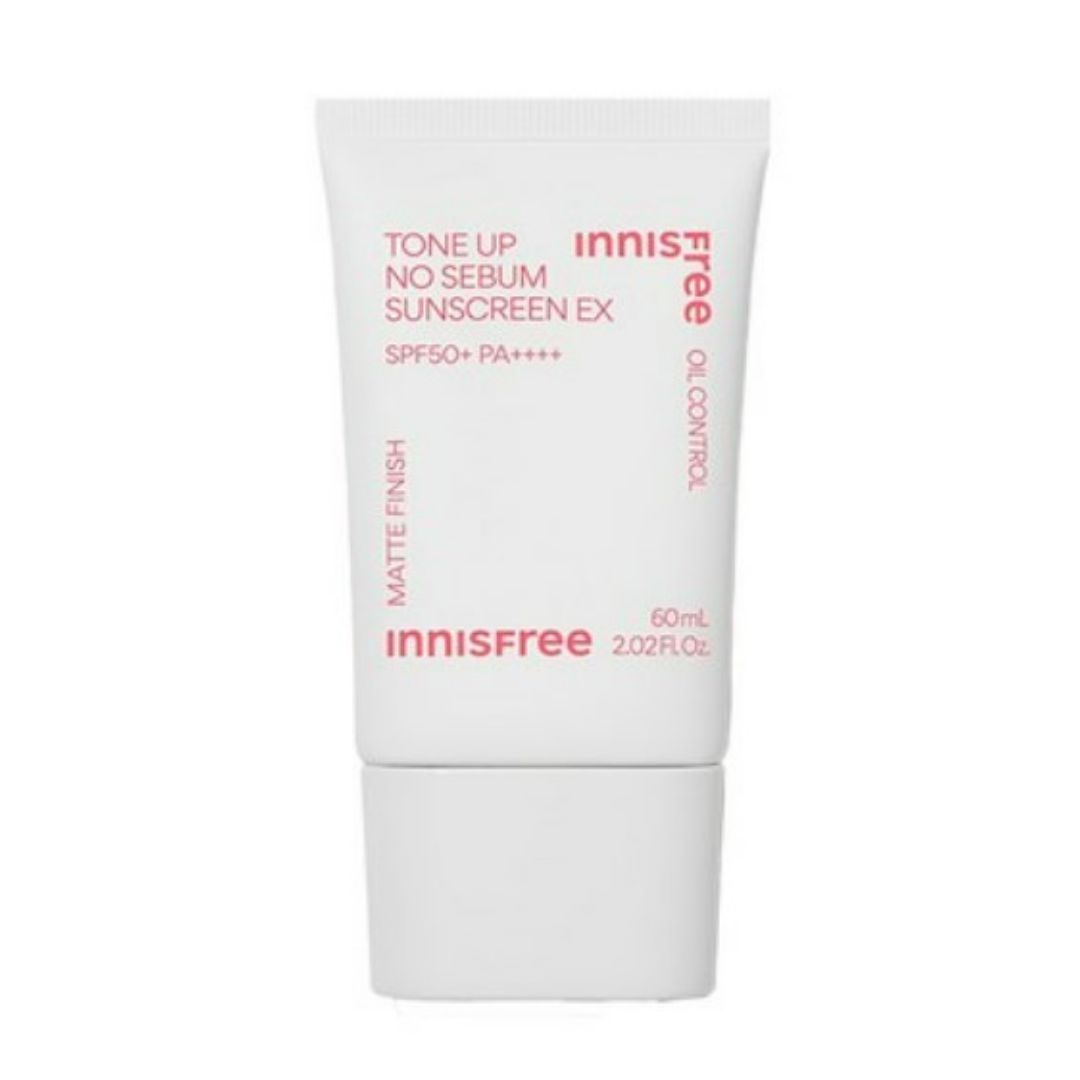 Innisfree Tone Up No Sebum Sunscreen EX SPF50+ PA++++ Brightening Oil-Control UV Protector 60ml
Innisfree Tone Up No Sebum Sunscreen EX SPF50+ PA++++ Brightening Oil-Control UV Protector 60ml