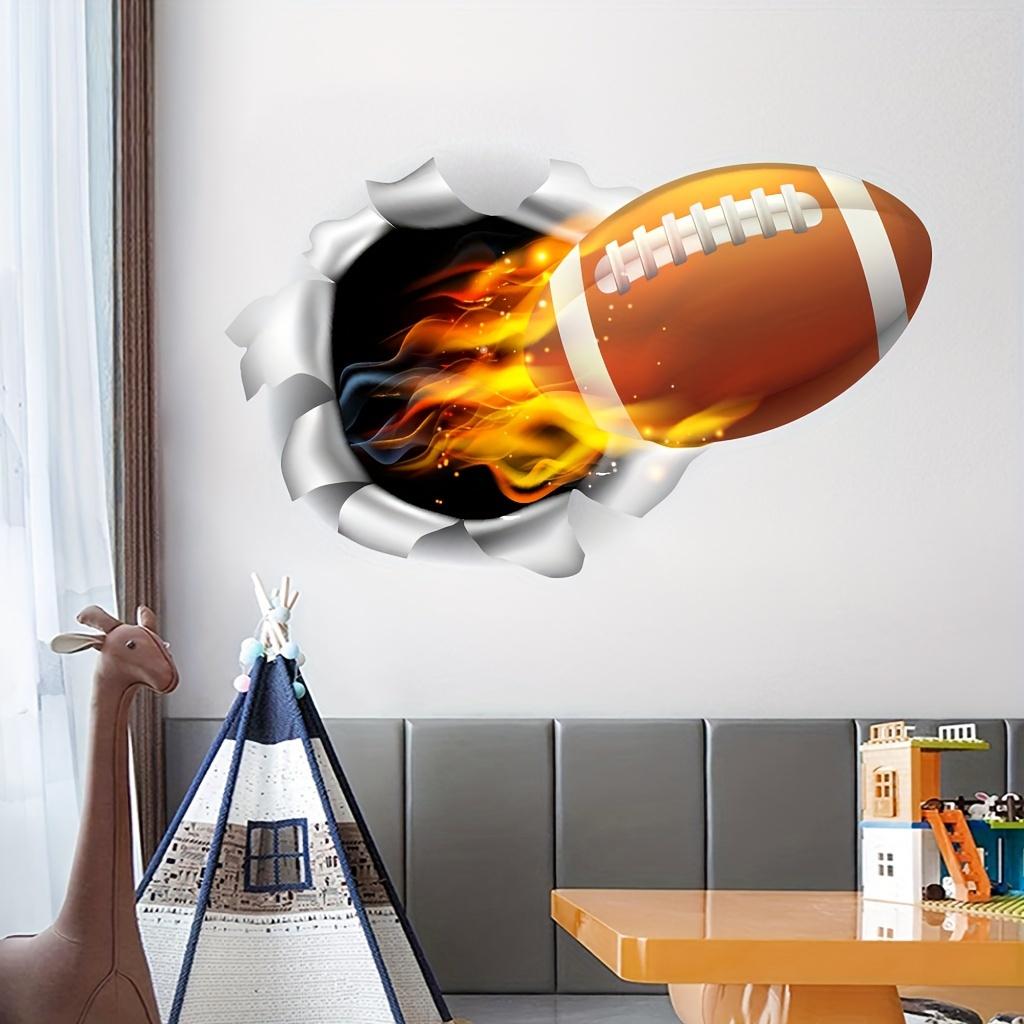 2Pcs Removable Super Bowl Wall Stickers - 3D Rugby Sport Decor for Bedroom/Living Room/Porch - Self-Adhesive Wall Decals 2pcs
2Pcs Removable Super Bowl Wall Stickers - 3D Rugby Sport Decor for Bedroom/Living Room/Porch - Self-Adhesive Wall Decals 2pcs