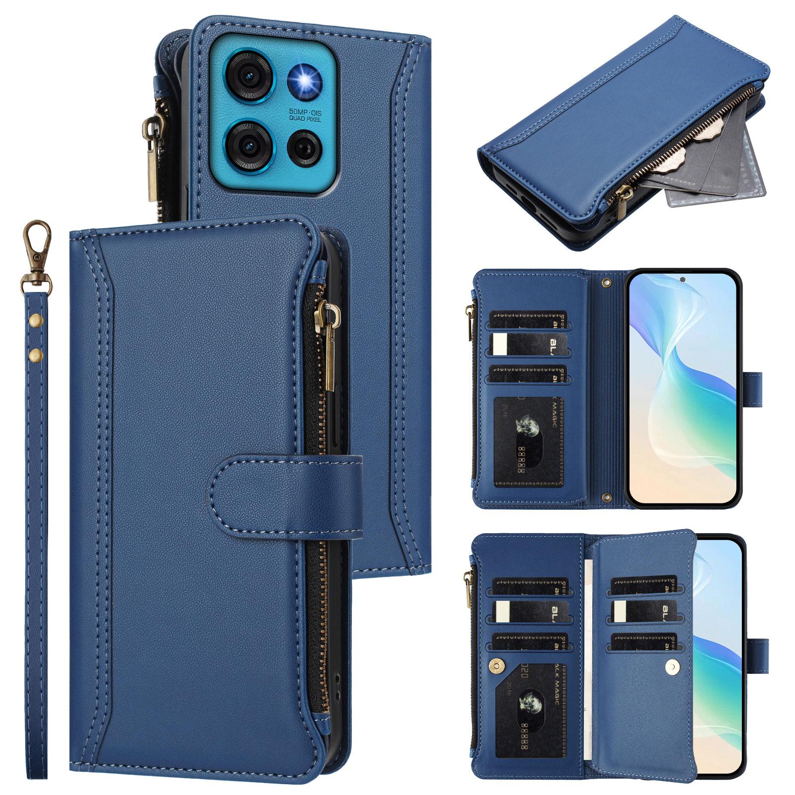 For Motorola Moto G75 5G Leather Case 9 Card Slots Zipper Wallet Stand Phone Cover with Wrist Strap Mint Green
For Motorola Moto G75 5G Leather Case 9 Card Slots Zipper Wallet Stand Phone Cover with Wrist Strap Mint Green