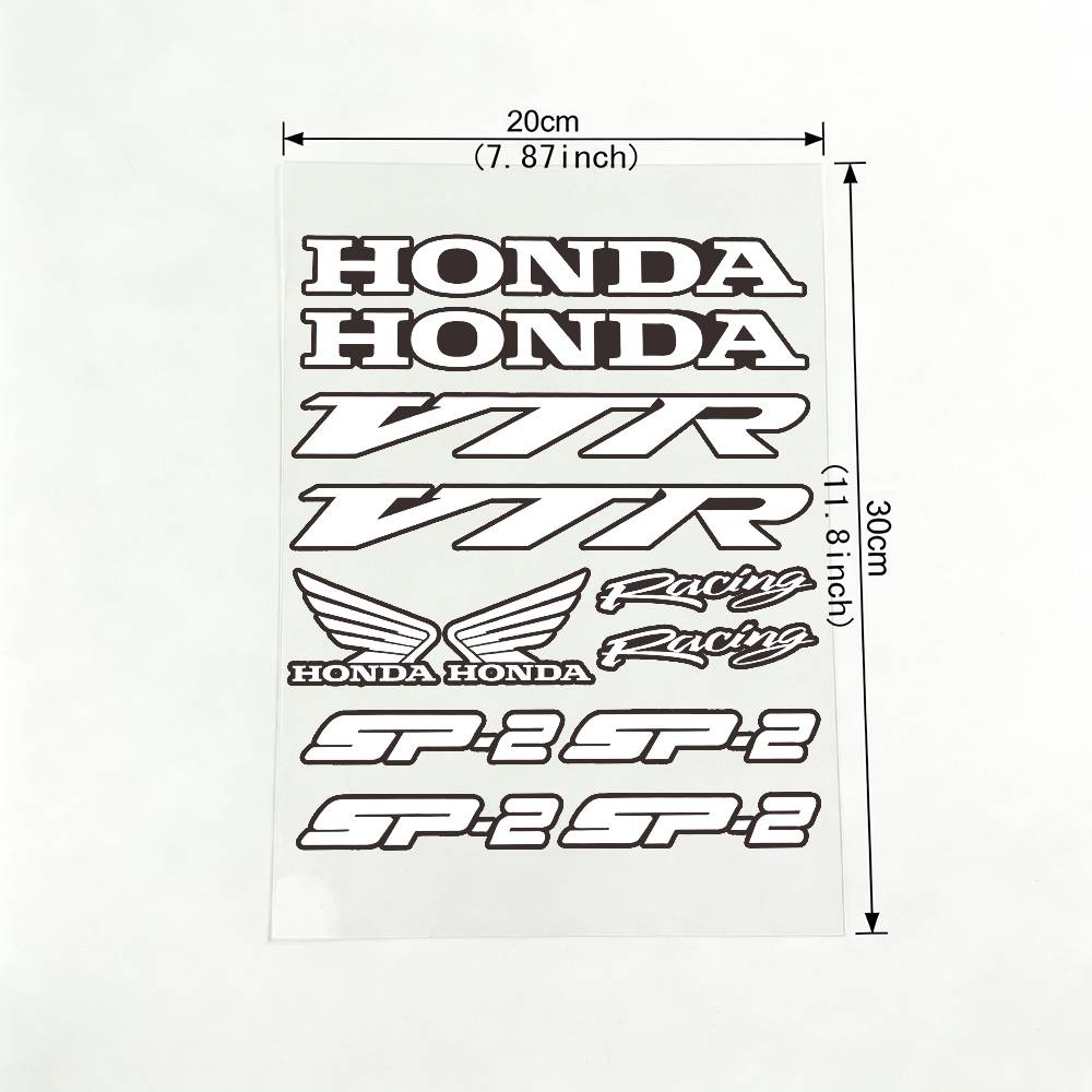 For HONDA VPR SP2 18 colors Reflective Motorcycle Stickers Waterproof Vinyl Decals for Motorbike Helmet Fuel Tank Bike 20x30cm
For HONDA VPR SP2 18 colors Reflective Motorcycle Stickers Waterproof Vinyl Decals for Motorbike Helmet Fuel Tank Bike 20x30cm