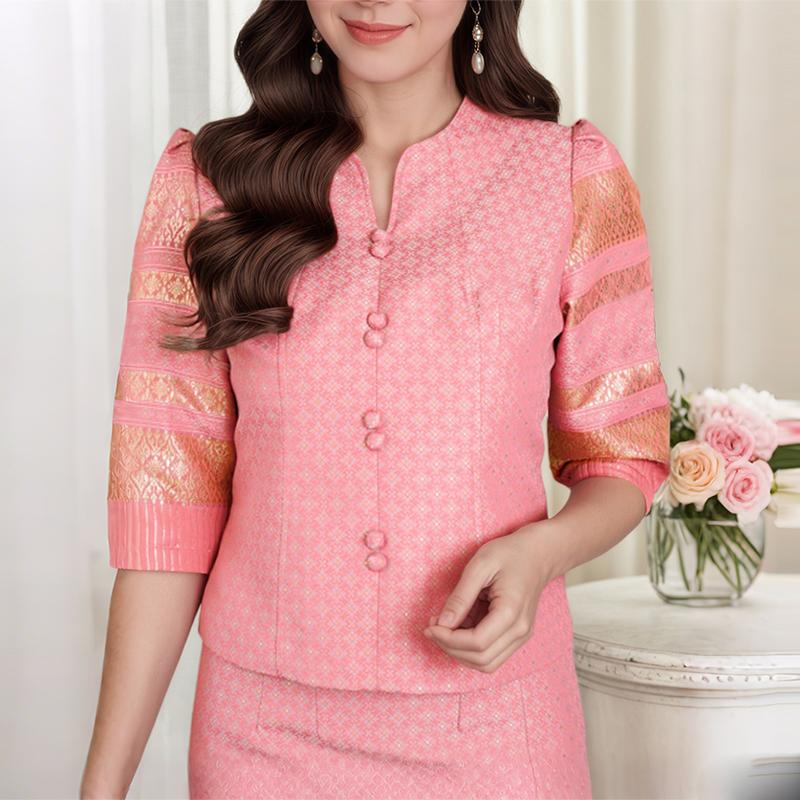 ZANZEA Women Casual V-Neck Summer Half Sleeve Retro Print Blouse S розовый
ZANZEA Women Casual V-Neck Summer Half Sleeve Retro Print Blouse S розовый