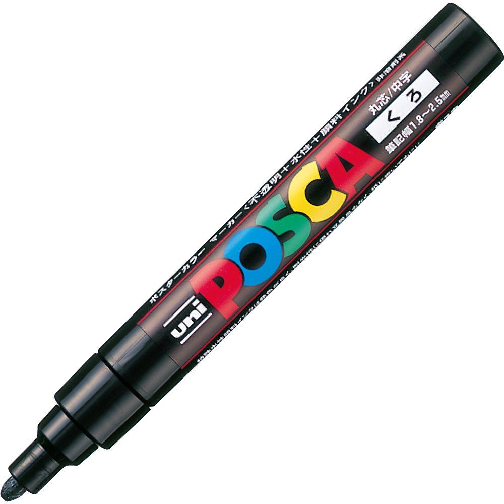 Ручка-карандаш Mitsubishi Posca Medium Point Round Core, черная, 10 шт., на водной основе, PC5M.24
Ручка-карандаш Mitsubishi Posca Medium Point Round Core, черная, 10 шт., на водной основе, PC5M.24