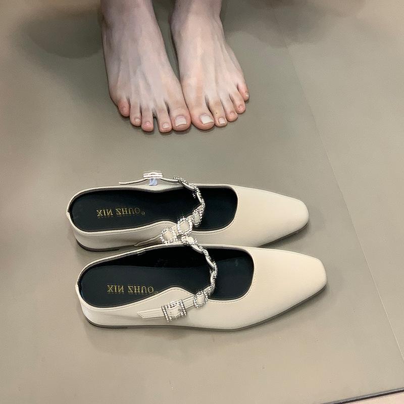 XINZHOU French temperament one word with rhinestone inner height increase bag head drag fashion one pedal shallow mouth single shoes women 39
XINZHOU French temperament one word with rhinestone inner height increase bag head drag fashion one pedal shallow mouth single shoes women 39