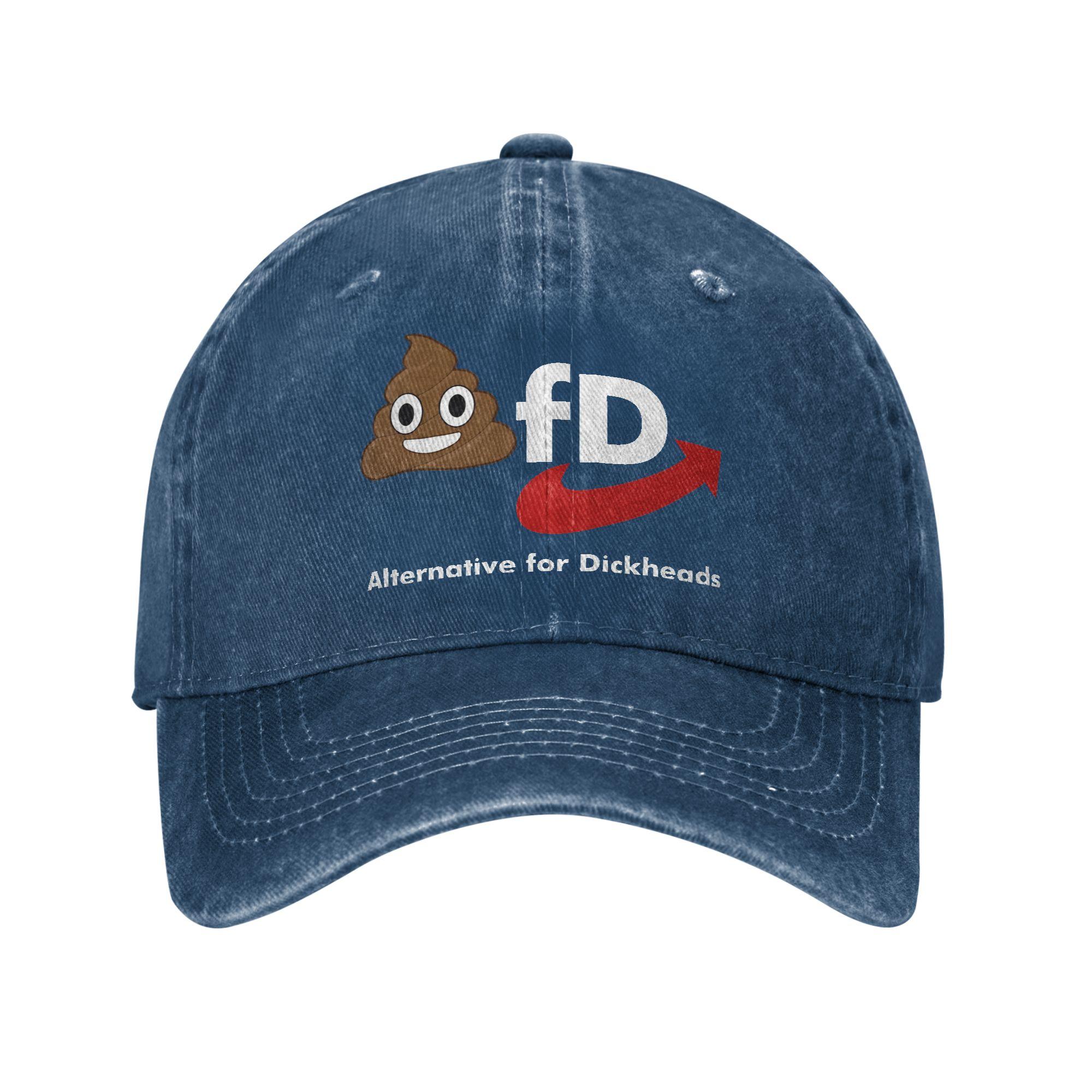 AfD - Alternative For Dickheads Baseball Cap Running Hippie Hip Hop Hats Summer Dropshipping Couple Women Print Baseball Caps One Size темно-синього кольору
AfD - Alternative For Dickheads Baseball Cap Running Hippie Hip Hop Hats Summer Dropshipping Couple Women Print Baseball Caps One Size темно-синього кольору