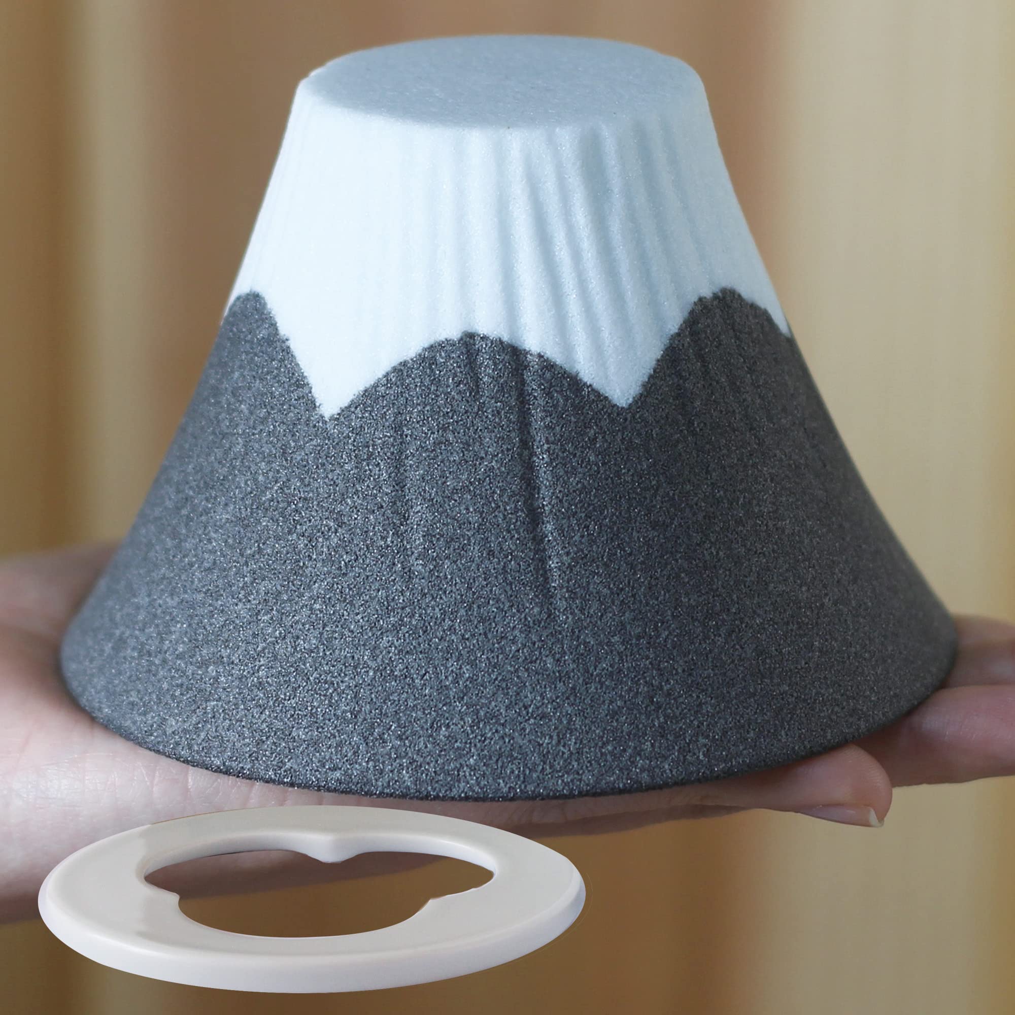 Hasami Ware New Ceramic Coffee Filter & Dripper, Gift | Eco Filter | Paper Filterless | Mt. Fuji | EthicalHouse (Ash Gray - Volcanic Fuji)
Hasami Ware New Ceramic Coffee Filter & Dripper, Gift | Eco Filter | Paper Filterless | Mt. Fuji | EthicalHouse (Ash Gray - Volcanic Fuji)