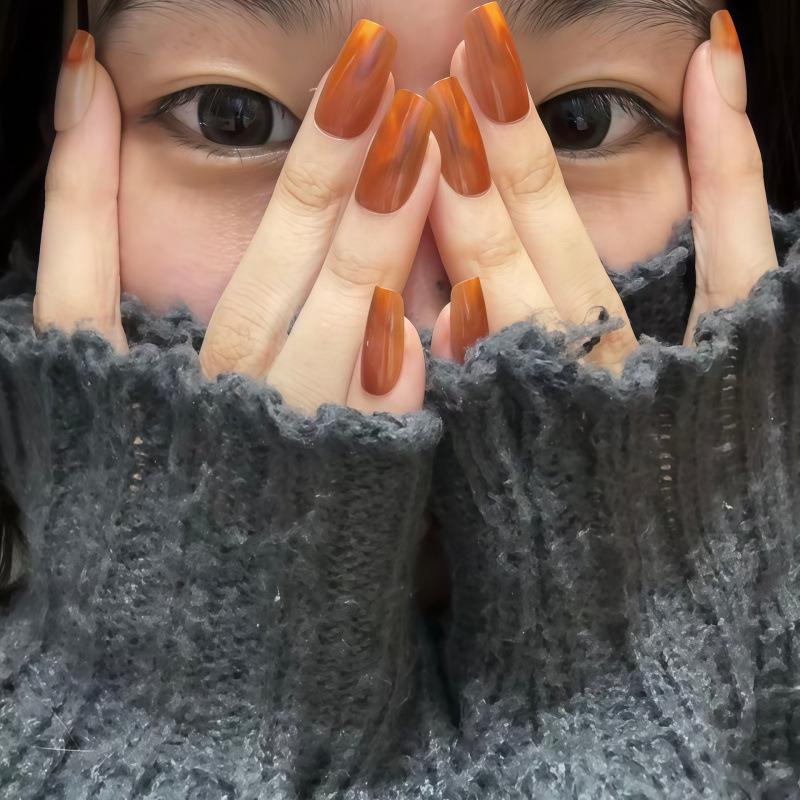 Осінньо-Зимові Карамельні Пудингові Накладні Нігті: Освітлюючі, Прості, Універсальні Наліпки та Знімні Тіпси для Нігтів M (Broader hands, tall choice)
Осінньо-Зимові Карамельні Пудингові Накладні Нігті: Освітлюючі, Прості, Універсальні Наліпки та Знімні Тіпси для Нігтів M (Broader hands, tall choice)