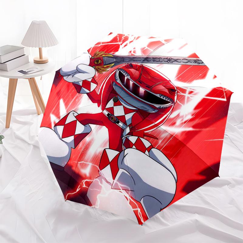 1pc Red Ranger Dino Thunder Automatic Folding Umbrella, 3 Fold Design, 8 Bone Frame, Outdoor, Perfect Gift for Fans & Travelers.T072
1pc Red Ranger Dino Thunder Automatic Folding Umbrella, 3 Fold Design, 8 Bone Frame, Outdoor, Perfect Gift for Fans & Travelers.T072