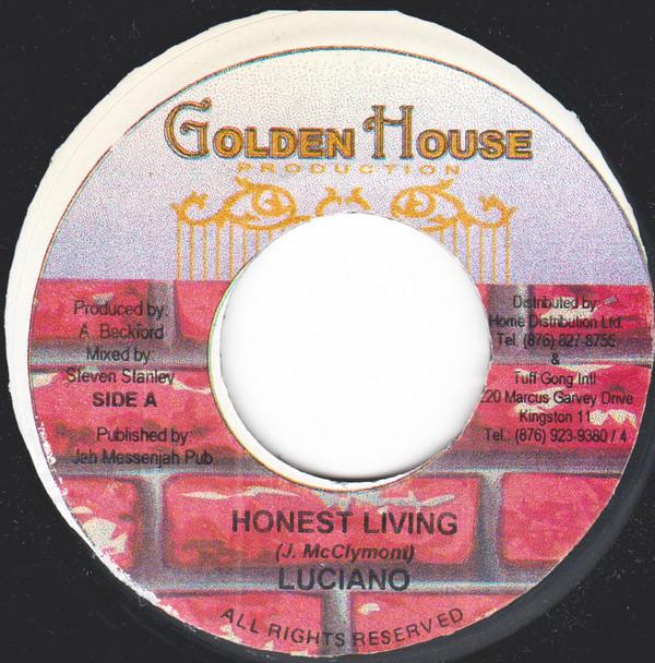 7inch Record LUCIANO - Honest Living NONE Golden House Pr Jamaica Reggae, Ska & Dub Used
7inch Record LUCIANO - Honest Living NONE Golden House Pr Jamaica Reggae, Ska & Dub Used