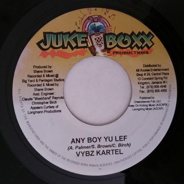 7-дюймовая пластинка VYBZ KARTEL - Any Boy Yu Lef NONE Juke Boxx Produ 2004 Ямайка Регги, Ска и Даб Б/у
7-дюймовая пластинка VYBZ KARTEL - Any Boy Yu Lef NONE Juke Boxx Produ 2004 Ямайка Регги, Ска и Даб Б/у
