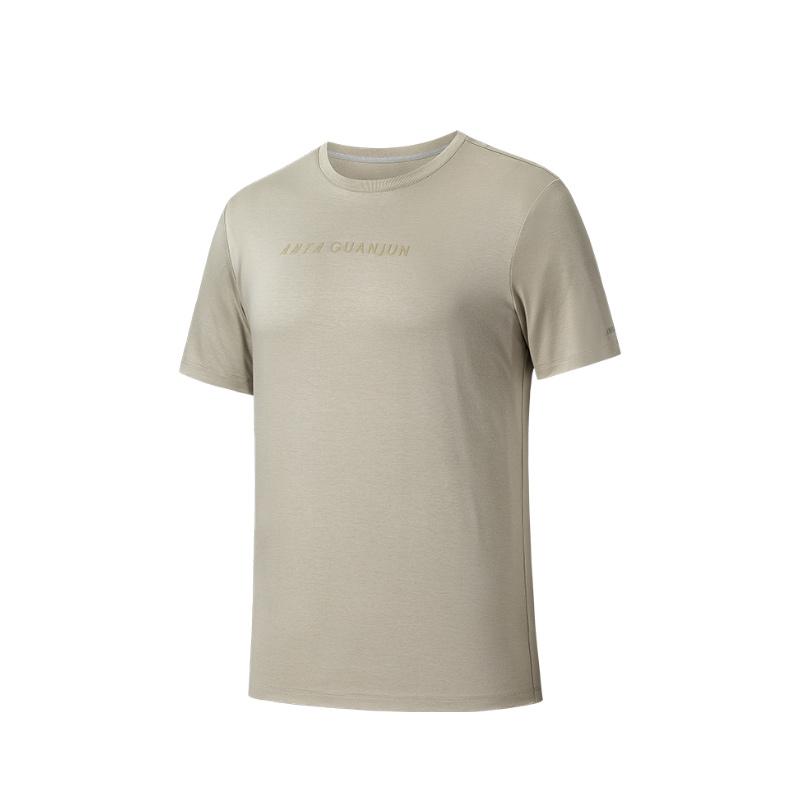 Anta Comfortable Simple Letter Round Neck Pullover Versatile Short Sleeve T-Shirt Men Tops Mallow-Gray 152520136-2 3XL
Anta Comfortable Simple Letter Round Neck Pullover Versatile Short Sleeve T-Shirt Men Tops Mallow-Gray 152520136-2 3XL