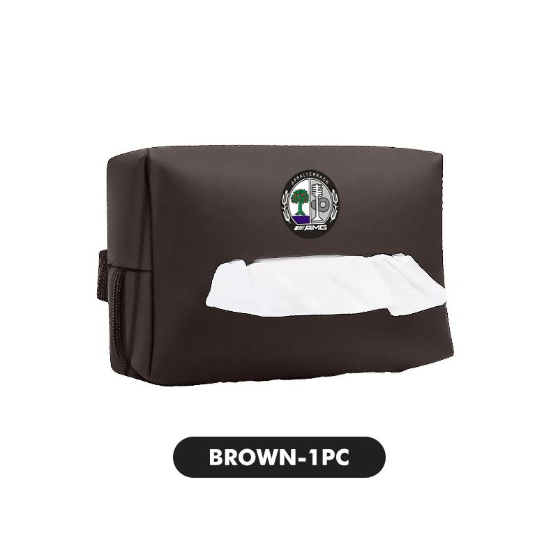 For AMG Car Logo Tissue Organizer Bag Leather Paper Towel Storage Box Accessories Benz B-CLASS C-CLASS GLC GLE GLK W190 W201
For AMG Car Logo Tissue Organizer Bag Leather Paper Towel Storage Box Accessories Benz B-CLASS C-CLASS GLC GLE GLK W190 W201