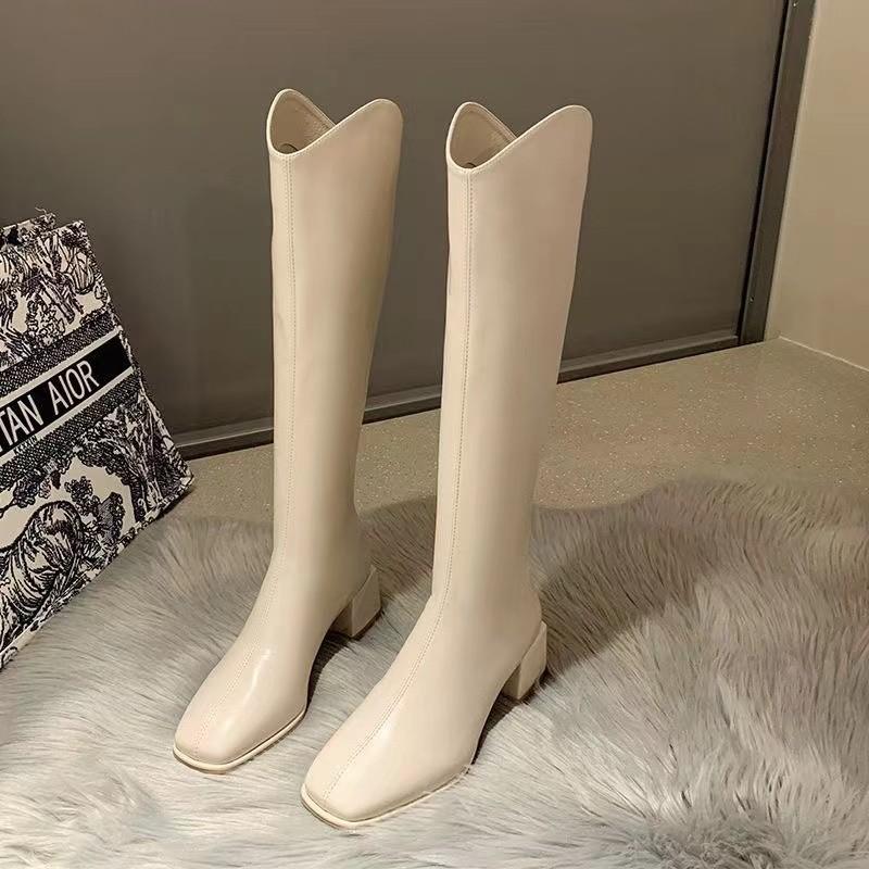 New small autumn and winter velvet boots women s high heel thin tall knight boots Martin boots 40
New small autumn and winter velvet boots women s high heel thin tall knight boots Martin boots 40