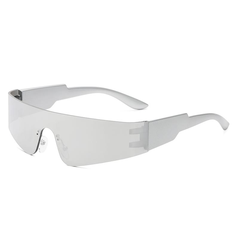 Cycling Punk One Piece Sunglasses Women Frameless Mirrored Y2K Sun Glasses Men 2000 S Wrap Around Eyeglasses Fashion Eyewear серебряный
Cycling Punk One Piece Sunglasses Women Frameless Mirrored Y2K Sun Glasses Men 2000 S Wrap Around Eyeglasses Fashion Eyewear серебряный